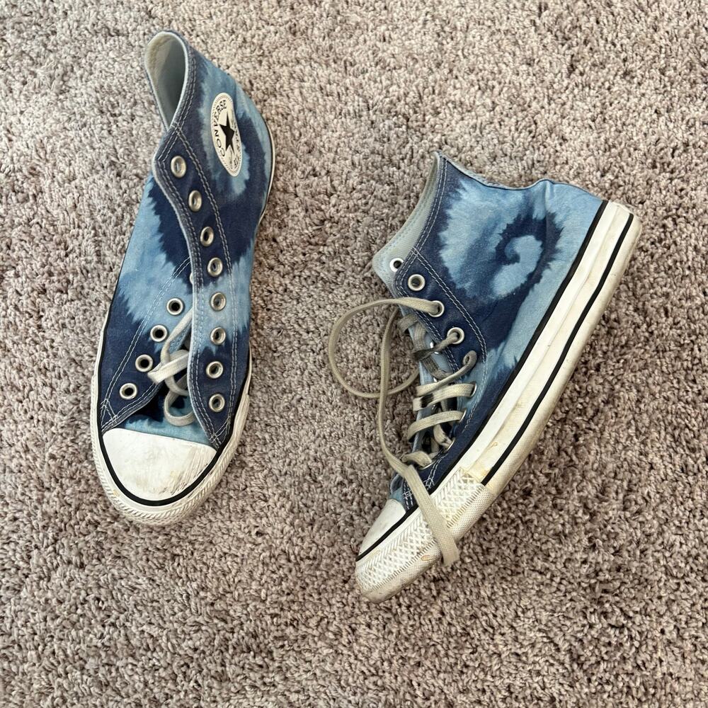Converse Chuck Taylor All Star Tie Dye High Top Sneakers Size 8M 10W